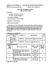 Đề cương chi tiết học phần môn Điện toán đám mây | Trường Đại học Bách Khoa Hà Nội