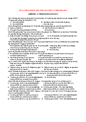 Ôn tập kết thúc học phần môn Chủ nghĩa xã hội khoa học học | Đại học Văn Lang