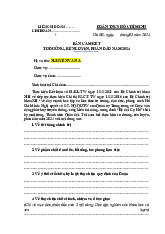 Bản hướng dẫn mẫu cam kết, tư dưỡng, rèn luyện phấn đấu thi đua trong Bộ Chính trị