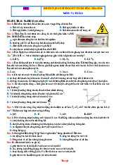 Bộ 5 Đề Ôn Tập Học Kỳ 1 Vật Lí 10 Cánh Diều 2025-2026 Có Đáp Án
