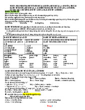 Bảng Tóm Tắt Toàn Bộ Ngữ Pháp Tiếng Anh Tiểu Học 2025-2026