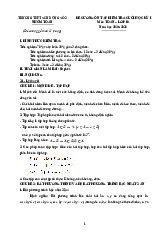 Đề cương cuối học kỳ 1 Toán 10 năm 2025 – 2026 trường THPT Sơn Động 3 – Bắc Ninh