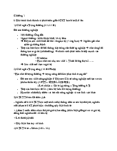 Bản  tóm tắt kiến thức chương 1 và chương 2 môn Kinh tế chính trị Mác  Lênin  | Trường Đại học Kinh tế kỹ thuật công nghiệp