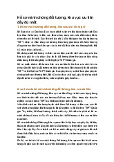 Hồ sơ minh chứng đối tượng, khu vực ưu tiên đầy đủ nhất