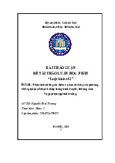 Phân tích những ưu điểm và hạn chế của các phương thức giải quyết tranh chấp trong kinh doanh, thương mại | Bài thảo luận luật kinh tế