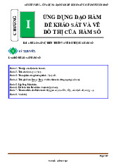 Chuyên đề khảo sát sự biến thiên và vẽ đồ thị hàm số từ cơ bản đến nâng cao