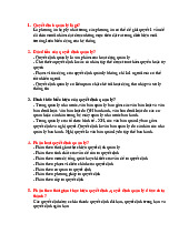 Chương 2 - Đặc điểm và Quy trình Quyết định Quản lý