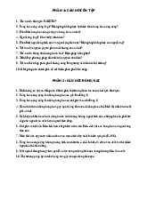 Đề cương Ôn tập Mác Lênin về Tiền Công và Thất Nghiệp tại Việt Nam môn Kinh tế vi mô | Trường Đại học Kinh Tế Quốc Dân