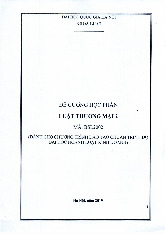 Đề cương học phần Luật thương mại | Trường Đại học Luật, Đại học Quốc gia Hà Nội