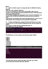 Bài Tập 8 & 9 Mô Phỏng Mạng Ảo và Cấu Hình Linux Bridge | Môn Mạng máy tính - Đại học Cần Thơ