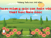 Giáo án điện tử Đạo đức 1 Bài 4 Chân trời sáng tạo : Tự giác làm việc ở trường