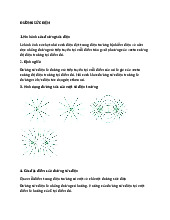 Đường sức điện | Vật Lí 11