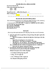 Đề kiểm tra môn Logic học đại cương   - trường đại học Khoa học xã hội và nhân văn- Đại học Quốc Gia Thành phố Hồ Chí Minh.