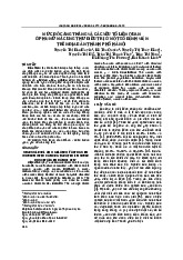 Mức độ căng thẳng và các yếu tố liên quan ở phụ nữ mắc ung thư điều trị ở một số bệnh viện trên địa bàn thành phố Hà Nội | Tài liệu Phương pháp nghiên cứu khoa học