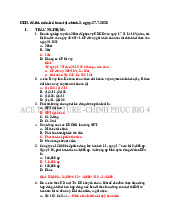 BÀI GIẢI ĐỀ THI MÔN KẾ TOÁN TÀI CHÍNH 3 - NGÀY 27/07/2023