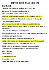 Trắc Nghiệm: Tài Liệu Học Tập Chi Tiết | Công Pháp Quốc Tế | Học viện Báo chí và Tuyên truyền