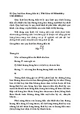 Quy luật lưu thông tiền tệ