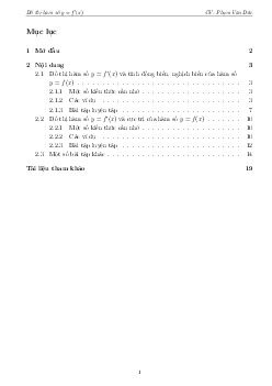 Đồ thị hàm số y = f'(x) – Phạm Văn Đức Toán 12