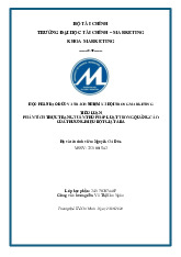 Phân tích vi phạm pháp luật trong quảng cáo Bột Giặt ABA Môn Đạo đức và trách nhiệm xã hội trong kinh doanh | Trường Đại học Tài chính - Marketing