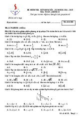 Đề giữa học kì 1 Toán 10 năm 2024 – 2025 trường THPT Võ Thị Sáu – TP HCM