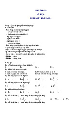 Dạng bài quan hệ giữa phần tử và tập hợp - Ôn hè Toán 7 lên 8