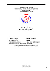 Tổng quan kiến thức cơ bản | Kinh tế vĩ mô | Đại học Hàng hải Việt Nam