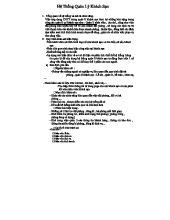 QLKS - Hệ Thống Quản Lý Khách Sạn: Tổng Quan và Chức Năng