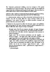 Midterm Analysis of 10% Tax on Sugary Beverages in Microeconomics | Microeconomics | Trường Đại học Quốc tế, Đại học Quốc gia Thành phố Hồ Chí Minh