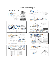 Tóm tắt chương 5 - Lí thuyết Vật lý đại cương 1 | Trường Đại học Công nghệ, Đại học Quốc gia Hà Nội