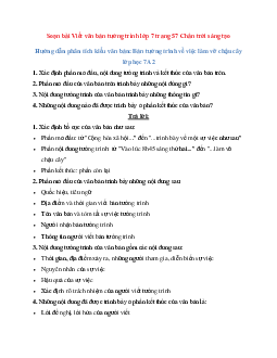 Soạn bài Viết văn bản tường trình lớp 7 trang 57| Ngữ Văn 7 Chân Trời Sáng Tạo tập 2