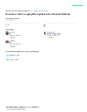 Experiences with Managing Data Ingestion into a Corporate Datalake| Tài liệu tham khảo môn quản trị dữ liệu và trực quan hóa| Trường Đại học Bách Khoa Hà Nội
