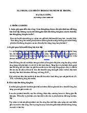 Ngân hàng câu hỏi Quản lý kinh tế | Đại học Thương Mại