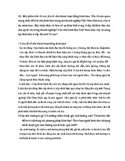 Tài liệu về lãnh đạo môn Quản trị học đại cương | Đại học Thăng Long