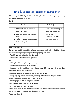 Giải Hoạt động trải nghiệm 10 Cánh diều: Hoạt động 2 chủ đề 1