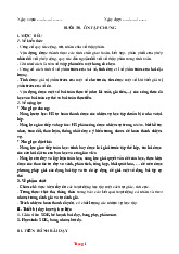 Giáo Án Dạy Thêm Toán 6 Ôn Tập Chung Về Tỉ Số Phần Trăm