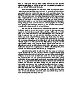 Đề cương - ĐCVHVN: Nội Dung Chính về Văn Hóa và Chủ Nghĩa Vô Năng