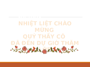 Giáo án điện tử Hoạt động trải nghiệm 7 Chủ đề Khám phá bản thân - Cánh diều