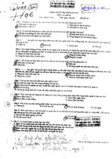 Đề thi cuối kỳ năm họ 2019-2020  - Môn Quản trị Học - Đại Học Kinh Tế - Đại học Đà Nẵng