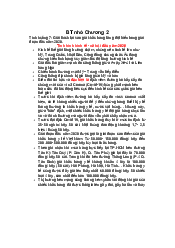 Bài tập tình huống chương 2 môn Kinh tế vi mô