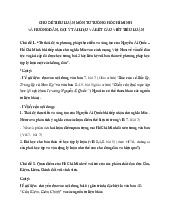 4 chủ đề viết tiểu luận môn Tư tưởng Hồ Chí Minh  | Trường Đại học Kinh doanh và Công nghệ Hà Nội