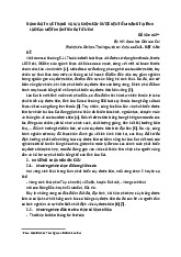 Đánh giá và lựa chọn cây dược liệu tiềm năng tại tỉnh Lào Cai môn Kinh tế nông nghiệp | Trường Đại Học Thái Nguyên