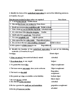 Bài tập ôn tập học phần Tiếng anh cơ bản