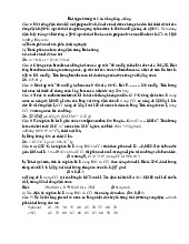 Bài tập chương 5: Cân bằng lỏng – lỏng | Bài tập môn Hóa lý | Đại học Bách khoa hà nội