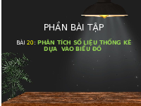Giáo án điện tử Toán 8 Bài 20 Kết nối tri thức: Phân tích số liệu thống kê dựa vào biểu đồ