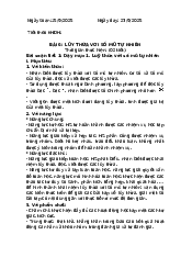 Bài 6 lũy thừa với số mũ tự nhiên | Giáo án môn Toán 6