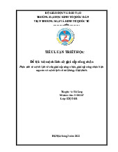 Phân tích sứ mệnh lịch sử của giai cấp công nhân, giai cấp công nhân hiện nay còn sứ mệnh lịch sử đó không. Giải thích | Bài tập lớn môn triết học mác - lênin