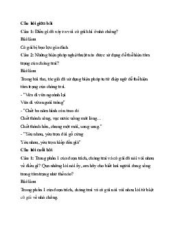 Soạn bài Lời tiễn dặn | Ngữ văn 11 Cánh diều