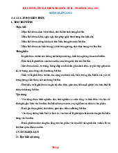 Đề Cương Ôn Tập HK 2 Môn Văn 12 Kết Nối Tri Thức 2024-2025