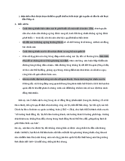 Vì sao Điện Biên Phủ được chọn là điểm quyết chiến chiến lược giữa quân và dân ta với thực  dân Pháp?