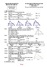 Bộ 40 Đề Ôn Thi Học Kỳ 2 Toán 8 Cấu Trúc Mới 2025-2026 Có Lời Giải
